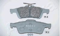 Накладки задни 51-00-005 ASHIKA