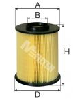 Филтър въздушен A845 MFILTER